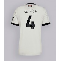 Manchester United Matthijs de Ligt #4 Tredje Tröja 2024-25 Kortärmad